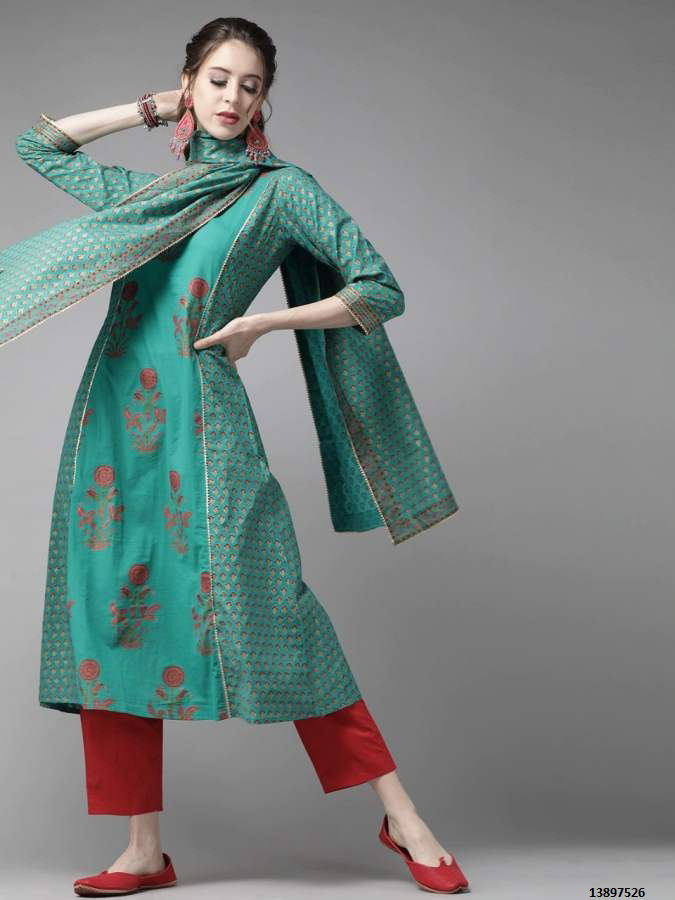 Indo Era 19 Classic Festive Wear Fancy Printed Ready Made Dress Collection